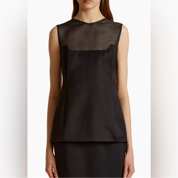 Khaite Sasmo Black sleeveless top - Picture 2 of 10